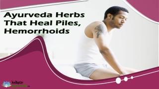 Ayurveda Herbs That Heal Piles, Hemorrhoids Naturally.pptx