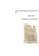 Apócrifos - A Vingança do Salvador.doc