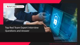 Top Red Team Expert Interview Questions and Answer.pptx