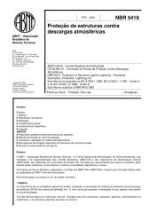 ABNT NBR 05419 - 2001 - Proteção de Estruturas Contra Descargas Atmosféricas.pdf