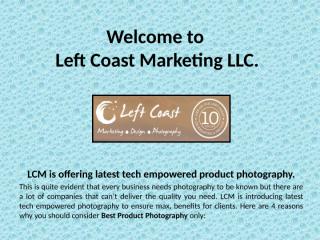 Best Product Photography, Sonoma County Photographers.pptx